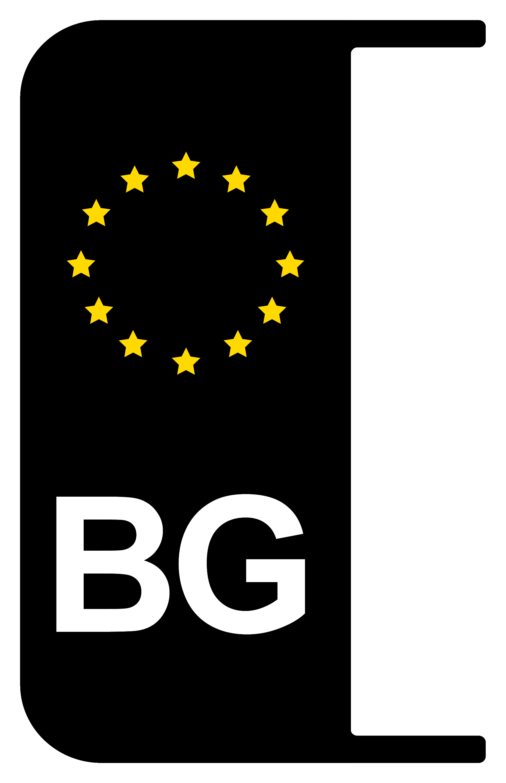 2x Nummernschild Kennzeichen EU Bulgarien Feld Auto Aufkleber Tuning Sticker
