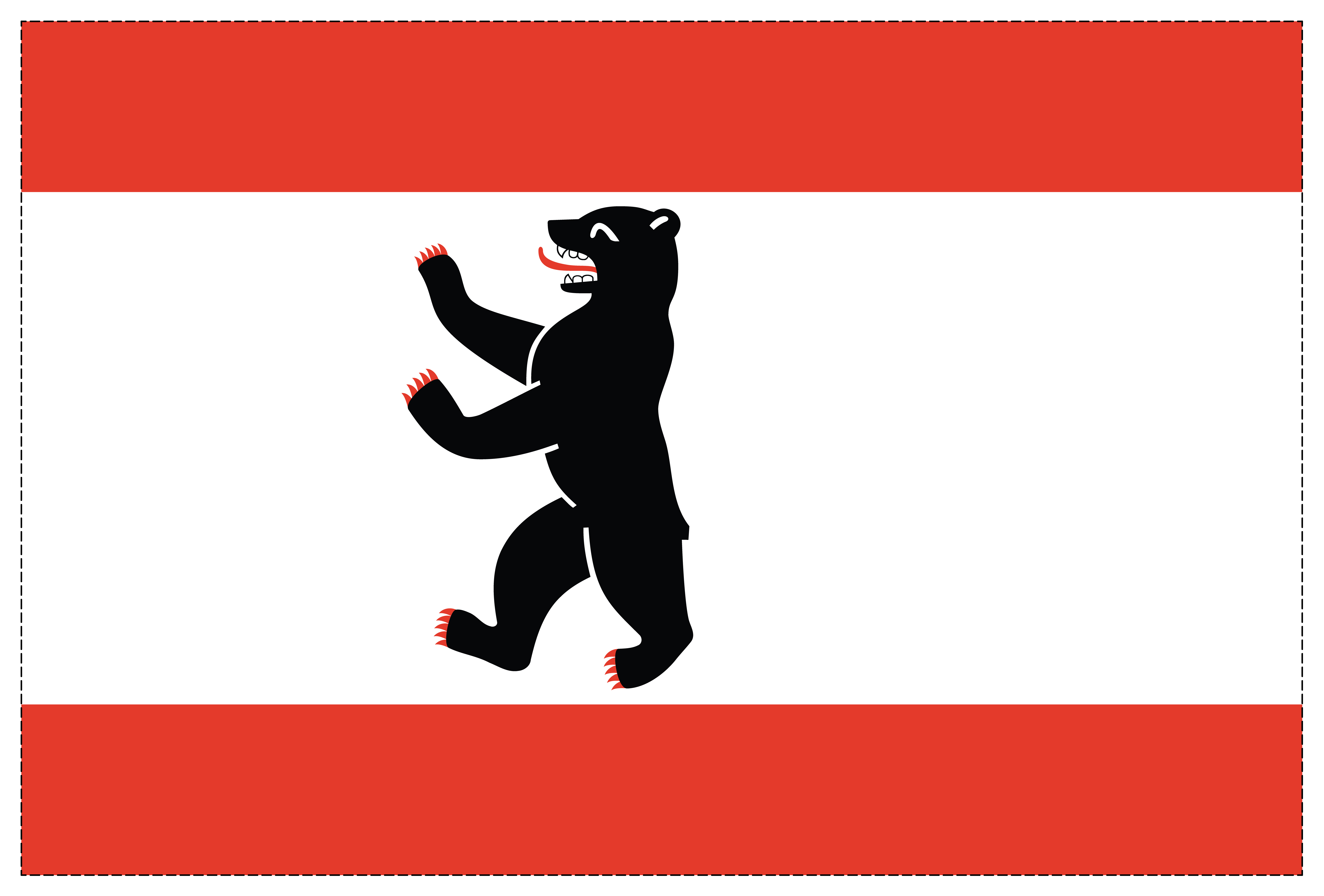 10 Stück - Aufkleber - Deutschland-Flagge - 7,4 x 5,2 cm