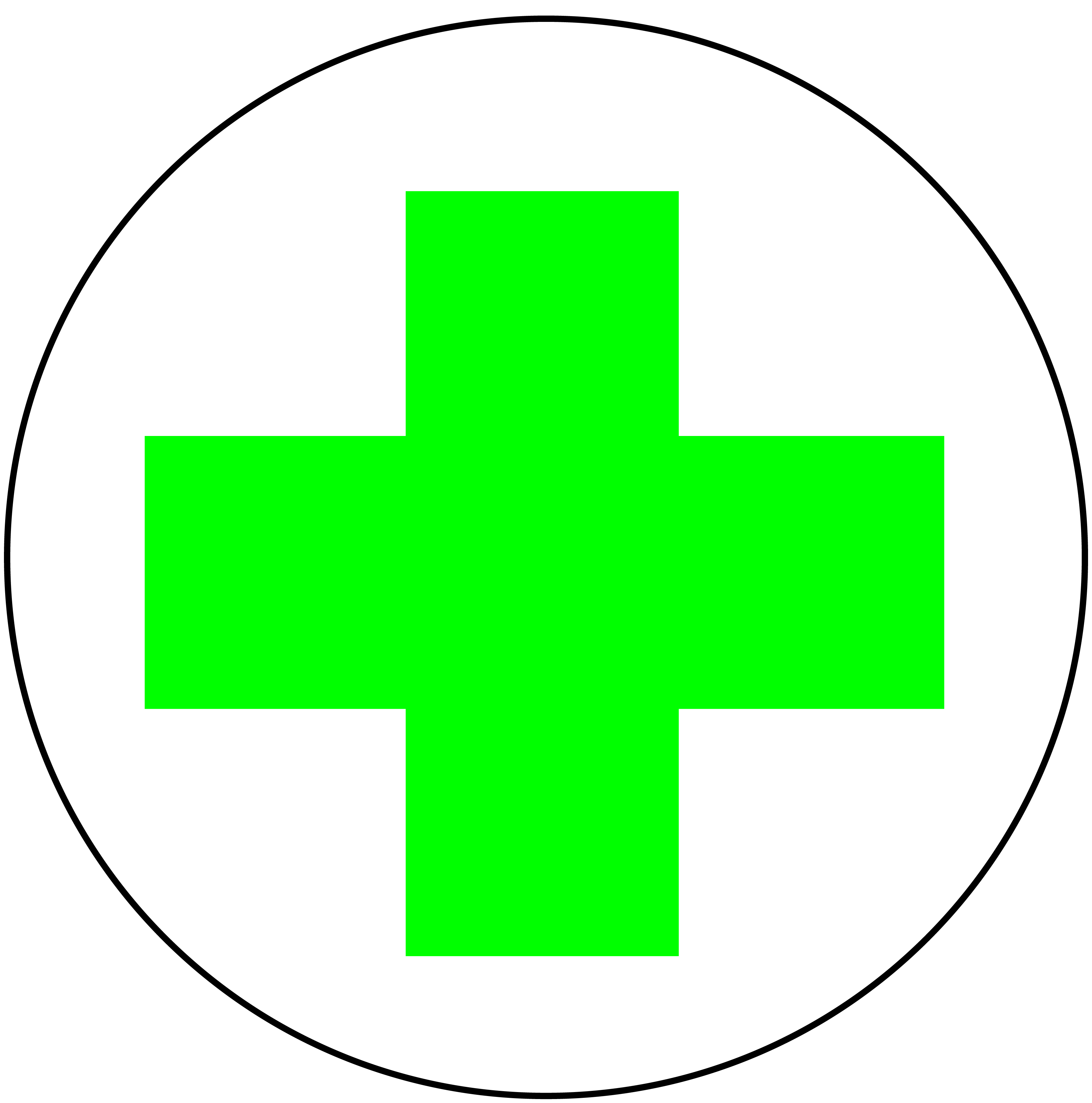 3x Grünes Kreuz Aufkleber 5cm Verbandskasten Medizinschrank Erste Hilfe Ru