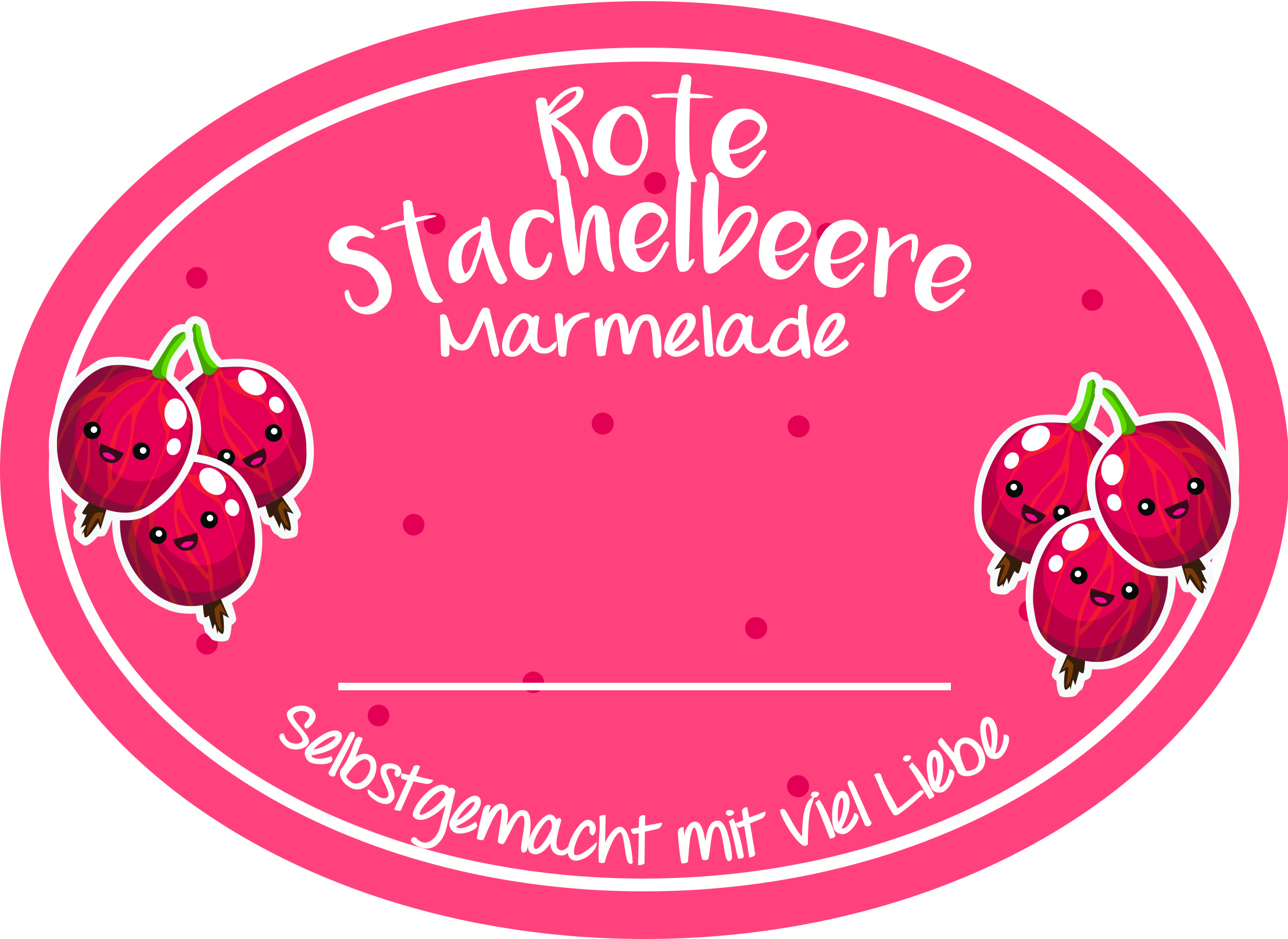 200 Stück Marmeladen-Etiketten Selbstklebend - Buntes Frucht-Design - Für Gläser & Einmachgut (40x65mm)